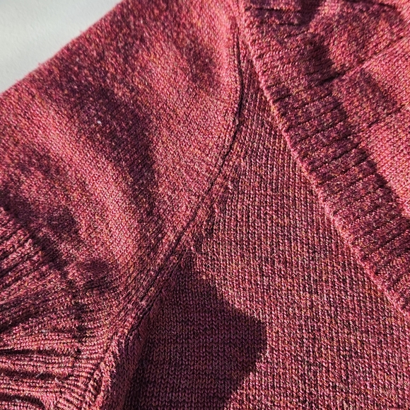 Dressbarn short sleeve cowl neck sweater - Picture 3 of 7